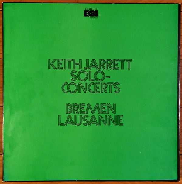 Keith Jarrett - Solo Concerts: Bremen / Lausanne (Box + 3xLP, Album)