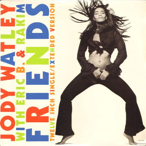 Jody Watley With Eric B. & Rakim - Friends (12"", Single, Glo)