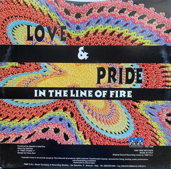 Love & Pride - In The Line Of Fire (12"")
