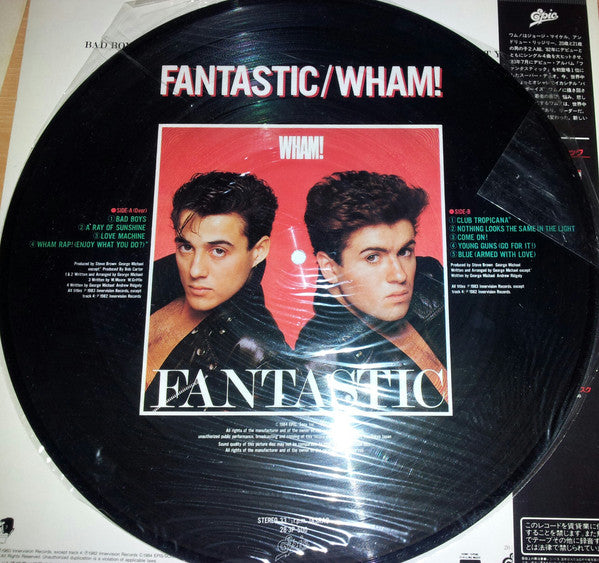 Wham! - Fantastic (LP, Album, Pic)