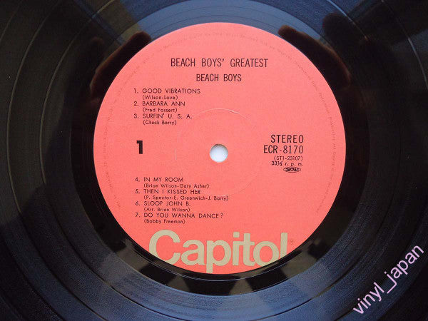 The Beach Boys - Beach Boys' Greatest (LP, Comp)