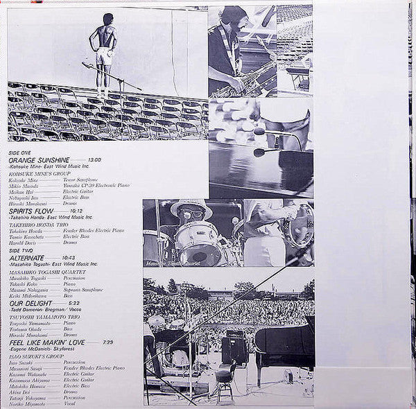 Various - Jazz Of Japan: Live Under The Sky '77 (2xLP, Comp, Gat)