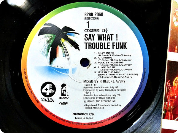 Trouble Funk - Say What! (LP, Album)