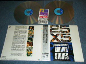Rolling Stones* - Rolling 63-89 (2xLaserdisc, 12"", NTSC, Gat)