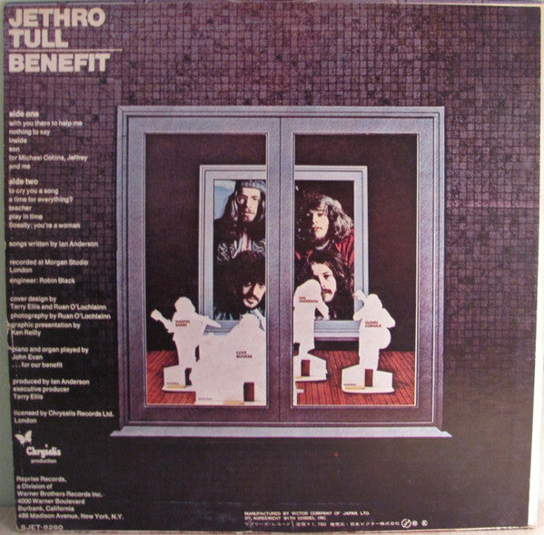 Jethro Tull - Benefit (LP, Album, Vir)