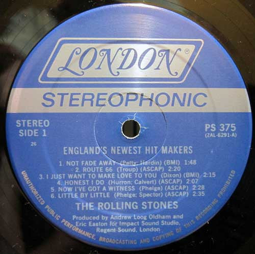 The Rolling Stones - England's Newest Hit Makers (LP, Album, RE, PRC)