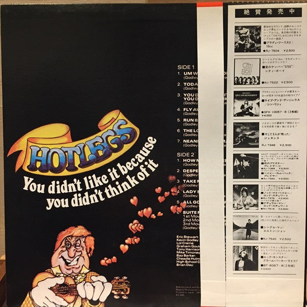 Hotlegs - You Didn't Like It Because You Didn't Think Of It (LP, Comp)