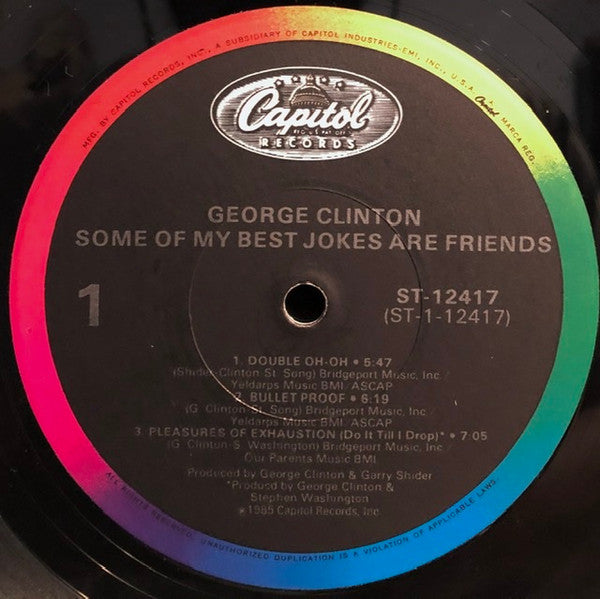 George Clinton - Some Of My Best Jokes Are Friends (LP, Album)