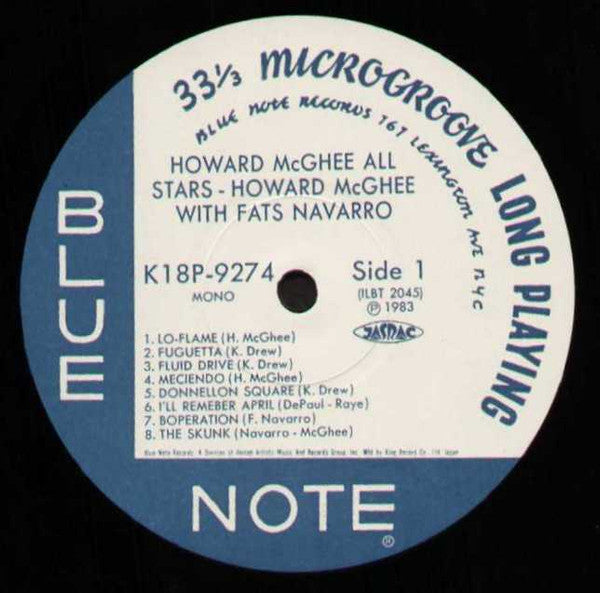 Howard McGhee All Stars - Howard McGhee All Stars & Sextet(LP, Comp...