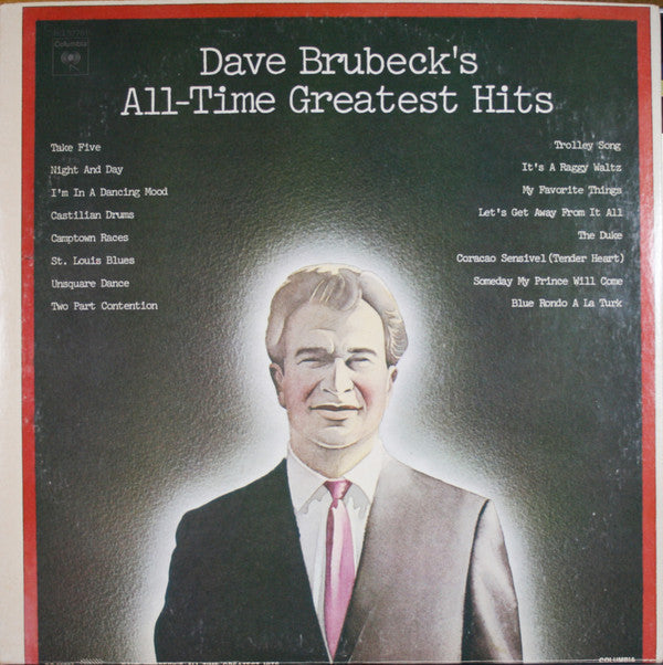 Dave Brubeck - Dave Brubeck's All-Time Greatest Hits (2xLP, Comp)