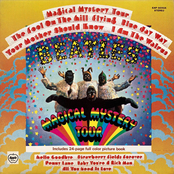 The Beatles - Magical Mystery Tour (LP, Comp, RE)