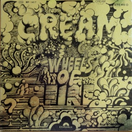 Cream (2) - Wheels Of Fire - Live At The Fillmore (LP, Album, Gat)