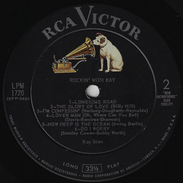 Kay Starr - Rockin' With Kay (LP, Album, Mono)