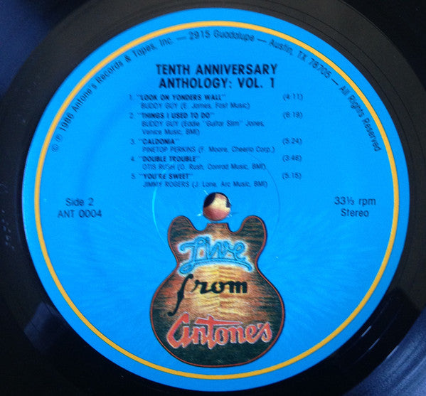 Various - Tenth Anniversary Anthology Vol.1 - Live From Antone's(LP...