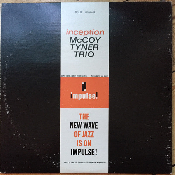 McCoy Tyner Trio - Inception (LP, Album, RE, Gat)