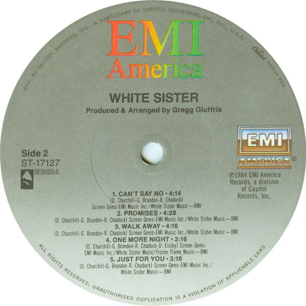 White Sister - White Sister (LP, Album)