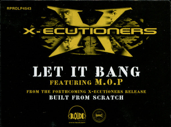 X-Ecutioners* Feat. M.O.P* - Let It Bang (12"", Promo)