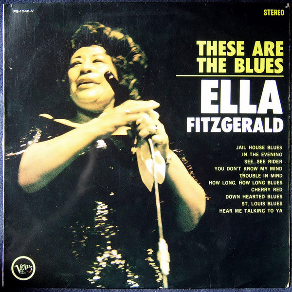 Ella Fitzgerald - These Are The Blues (LP, Album)