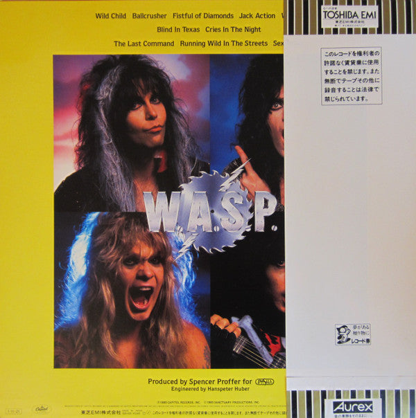 W.A.S.P. - The Last Command (LP, Album)