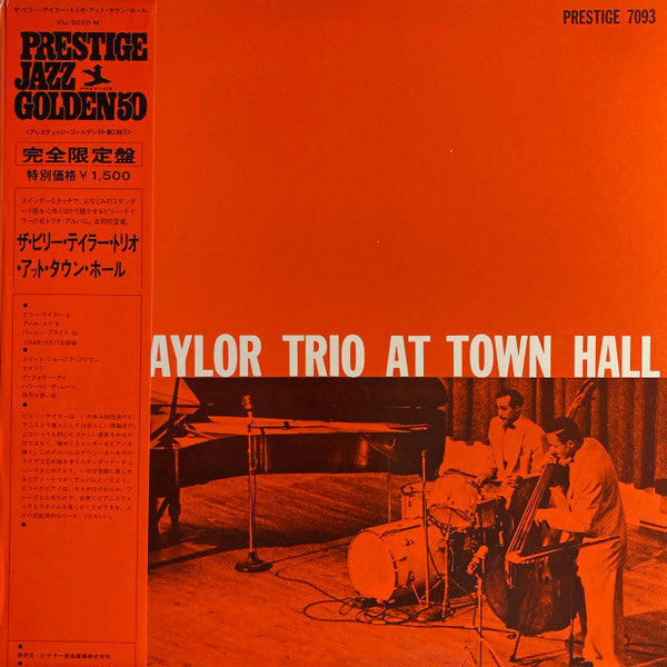 Billy Taylor Trio - At Town Hall (LP, Album, Mono, RE)