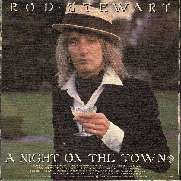 Rod Stewart - A Night On The Town (LP, Album)
