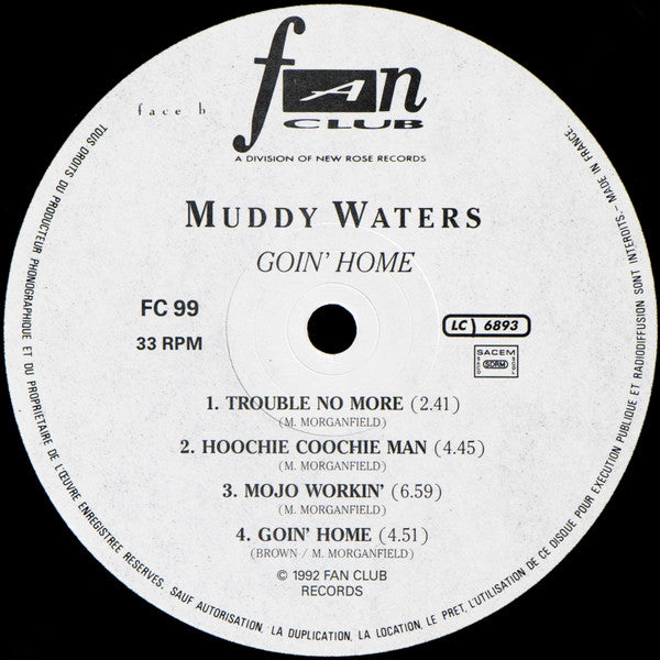 Muddy Waters - Goin' Home (Live In Paris 1970) (LP, Album)