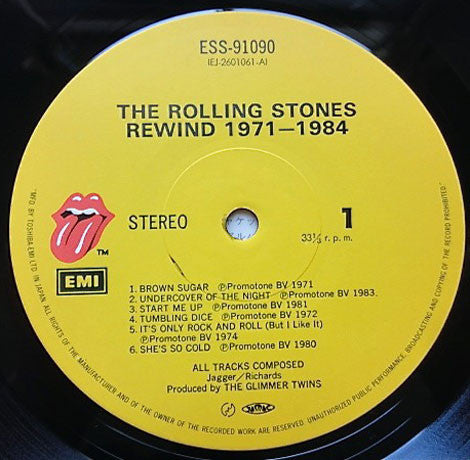 The Rolling Stones - Rewind (1971-1984) (LP, Comp)