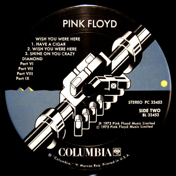 Pink Floyd - Wish You Were Here (LP, Album, San)