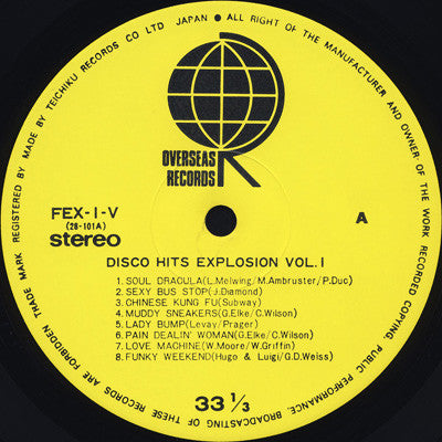 Various - Disco Hits Explosion Vol.1 (LP, Comp)
