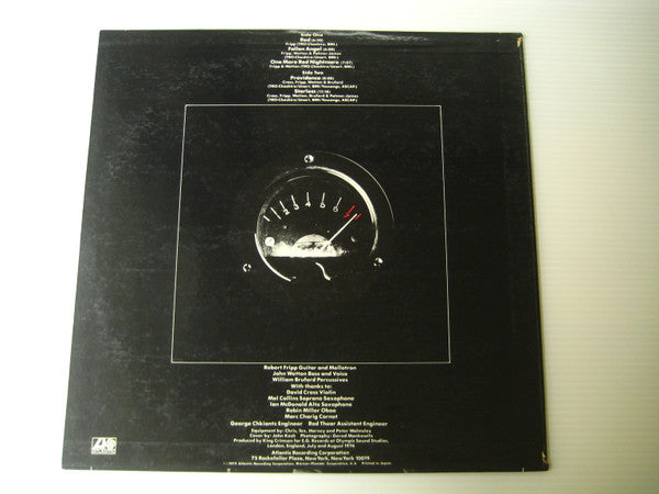 King Crimson - Red (LP, Album, RE)
