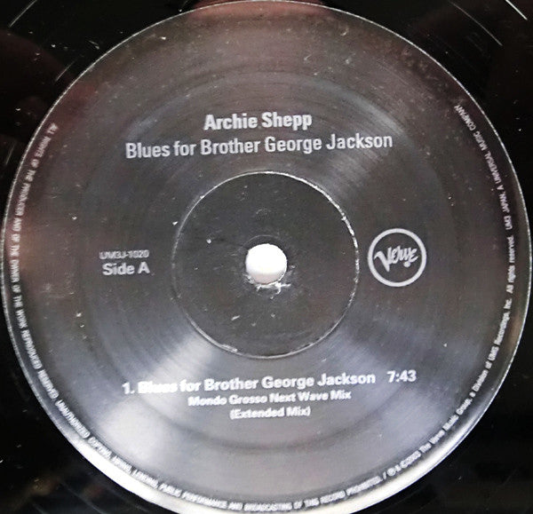 Archie Shepp - Blues For Brother George Jackson (Mondo Grosso Next ...