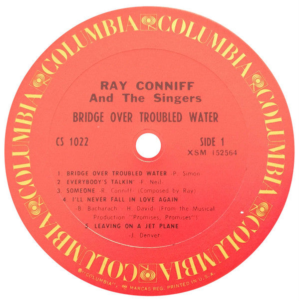 Ray Conniff And The Singers - Bridge Over Troubled Water (LP, Album)