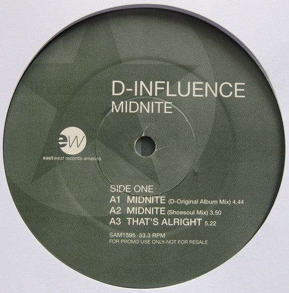 D-Influence* - Midnite (12"", Promo)
