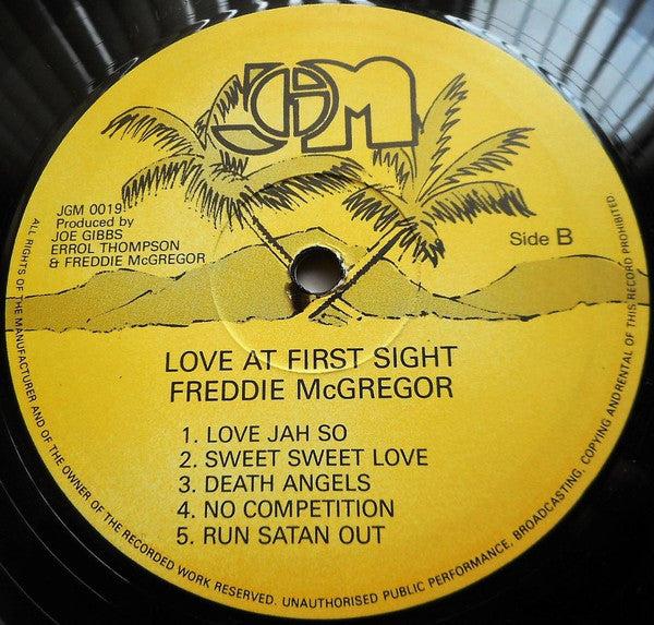 Freddie McGregor - Love At First Sight (LP, Album)