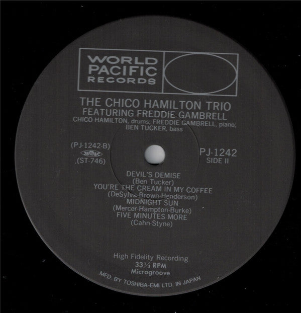 The Chico Hamilton Trio - Introducing The Piano Of Freddy Gambrell(...