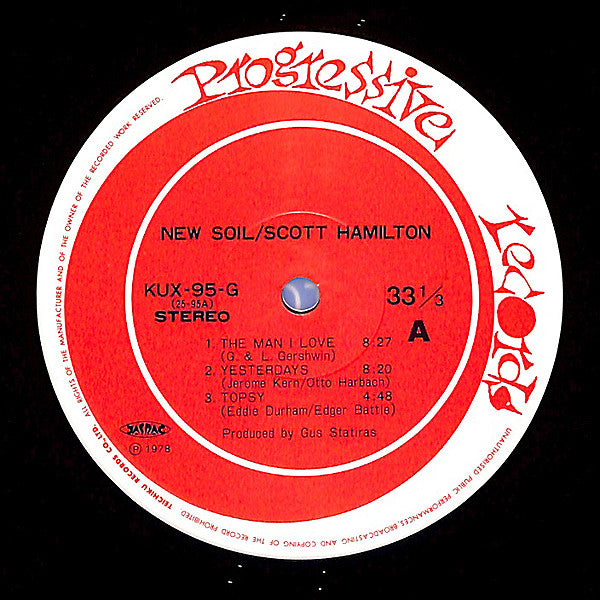 Scott Hamilton - New Soil (LP, Album)