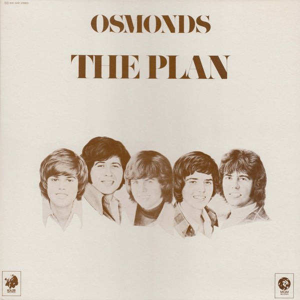 The Osmonds - The Plan (LP, Album, Gat)