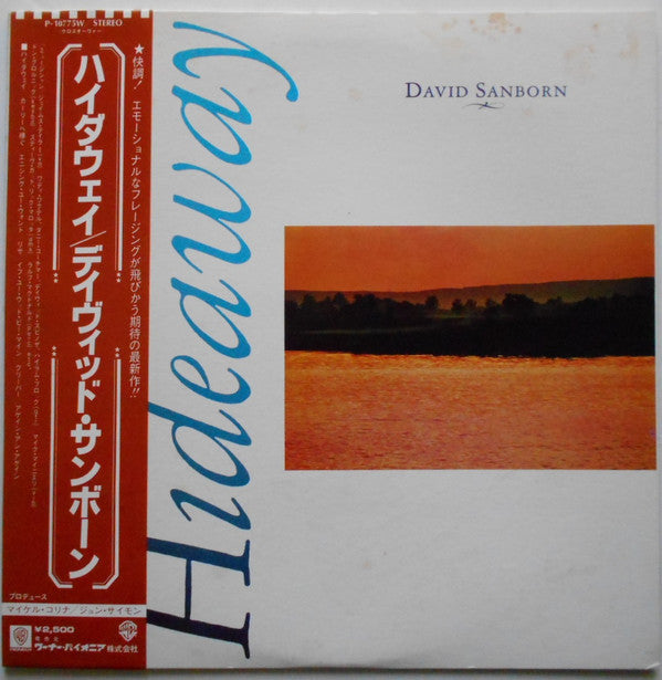 David Sanborn - Hideaway (LP, Album)