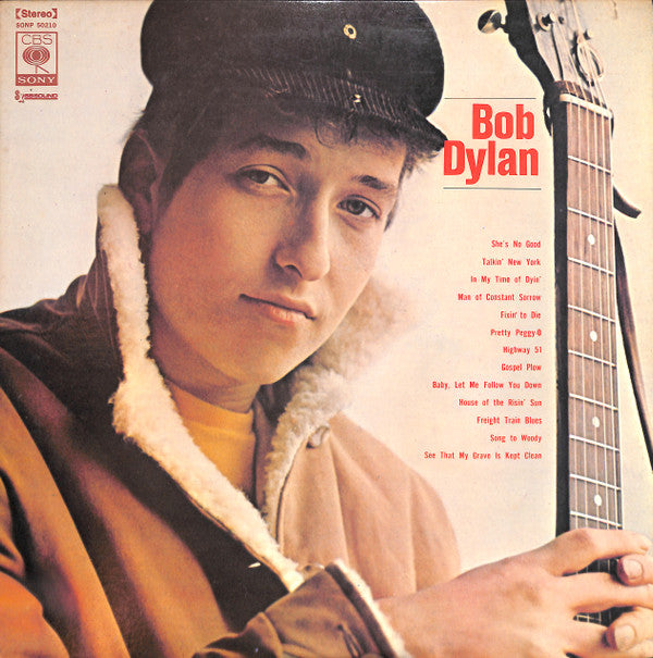 Bob Dylan - Bob Dylan (LP, Album, RE)