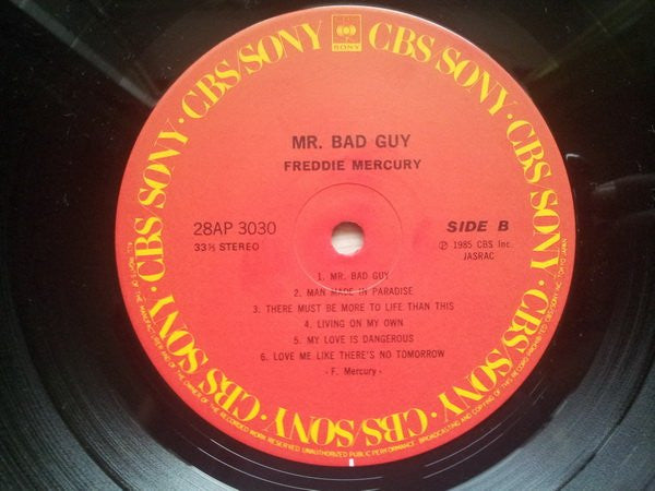 Freddie Mercury - Mr. Bad Guy (LP, Album)