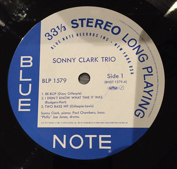 Sonny Clark Trio - Sonny Clark Trio (LP, Album, RE)