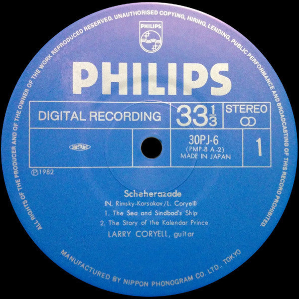 Larry Coryell - Scheherazade (LP, Album)