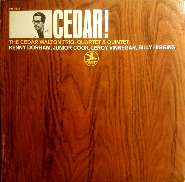 The Cedar Walton Trio*, Quartet* & Quintet* - Cedar! (LP, Album, RE)