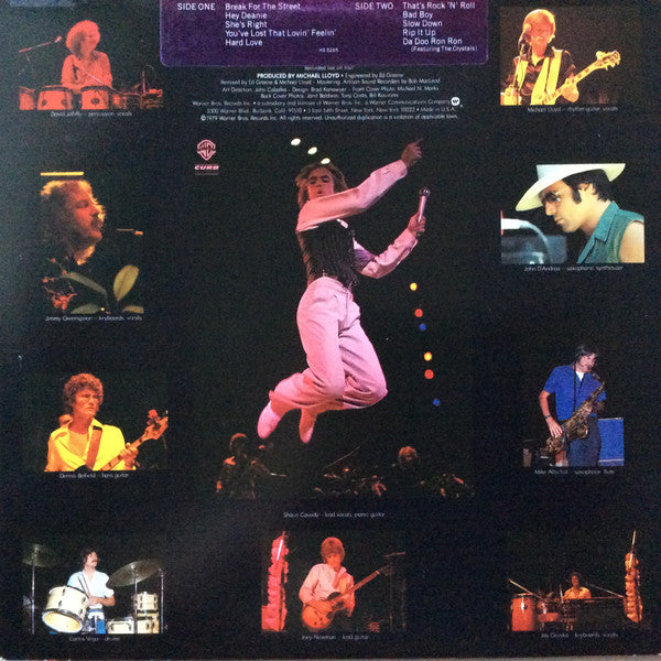 Shaun Cassidy - Live - That's Rock'N Roll (LP, Album)