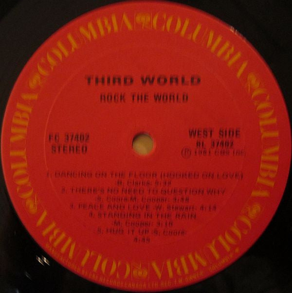 Third World - Rock The World (LP, Album)