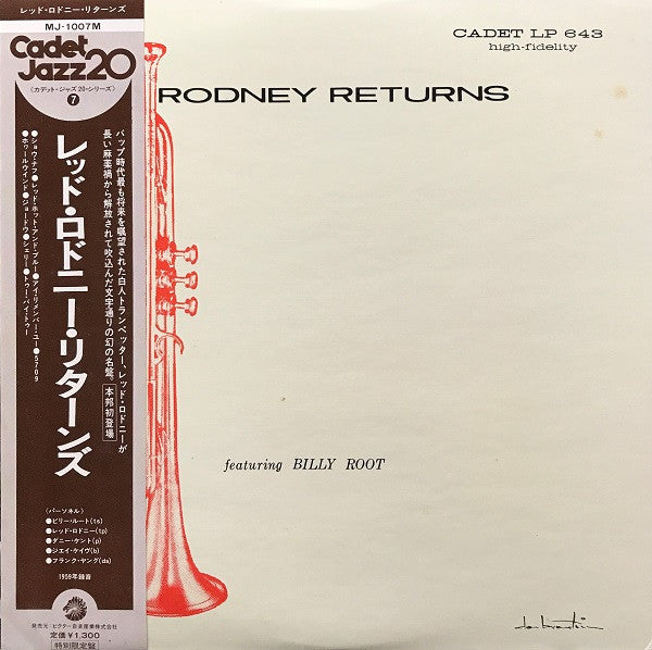 Red Rodney Featuring Billy Root - Red Rodney Returns (LP, Album, Mono)