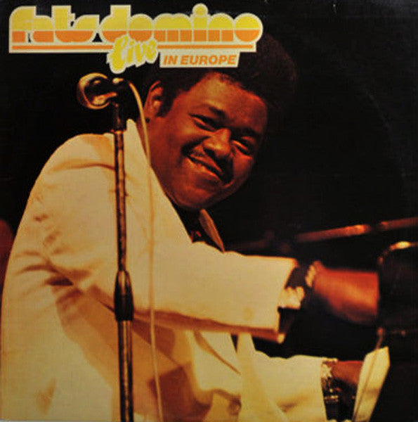 Fats Domino - Live In Europe (LP, Album, RE)