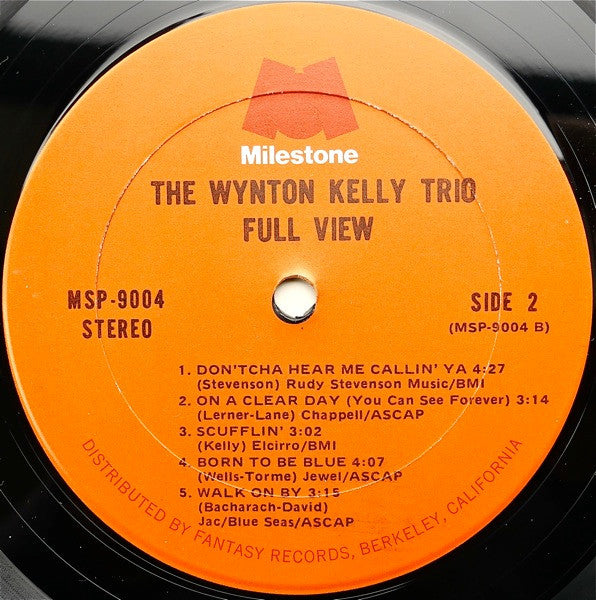The Wynton Kelly Trio* - Full View (LP, Album, RE)