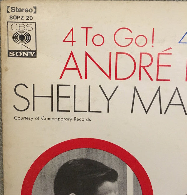 André Previn - 4 To Go!(LP, Album, RE)