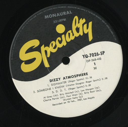 Al Grey - Dizzy Atmosphere(LP, Album, Mono, RE)